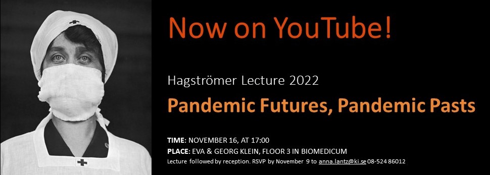The Hagströmer Lecture 2022 – now on YouTube!